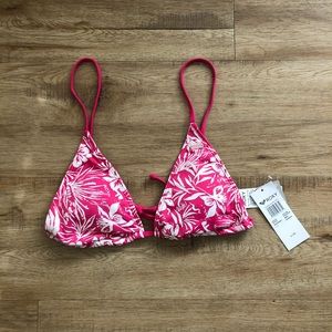 Roxy Blooming Ride Triangle Bikini Top